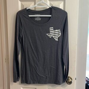 Women’s size L long sleeve Texas t-shirt